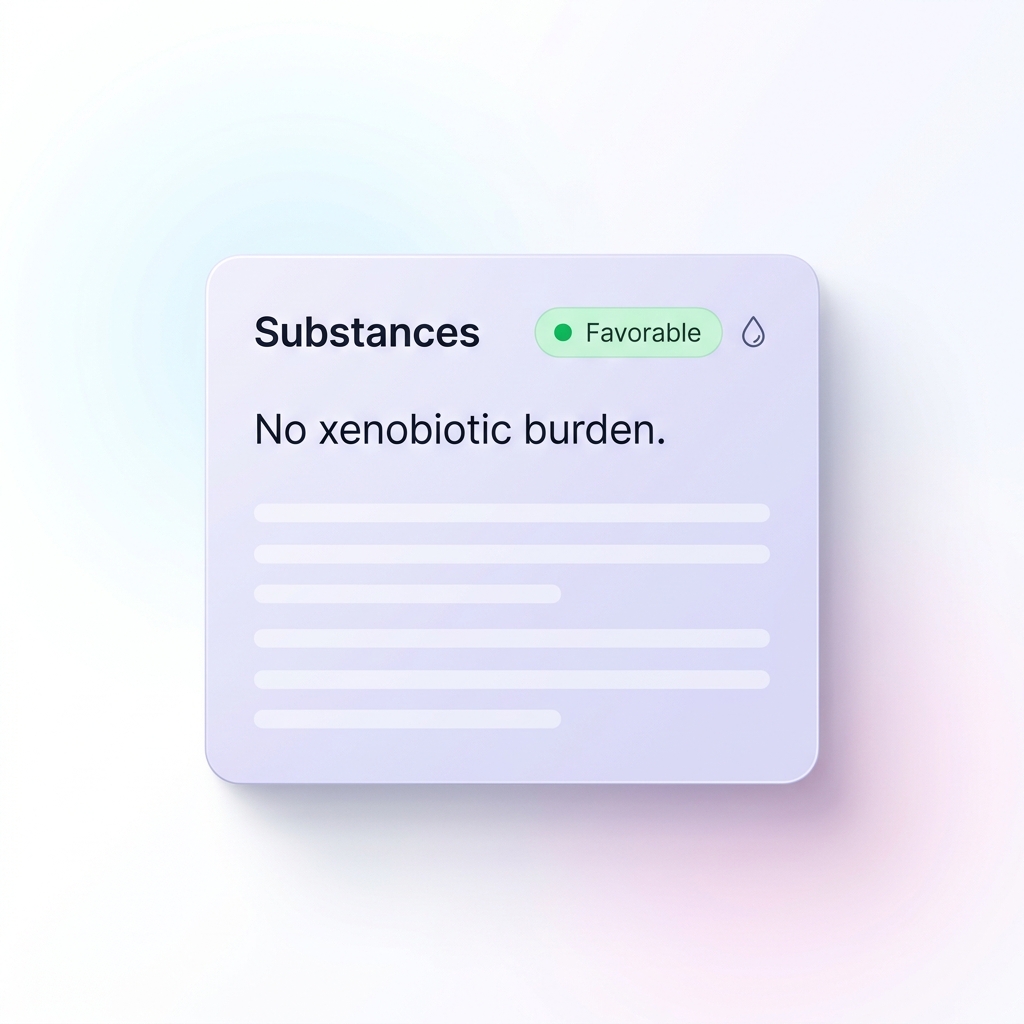 Substance processing and hepatic load