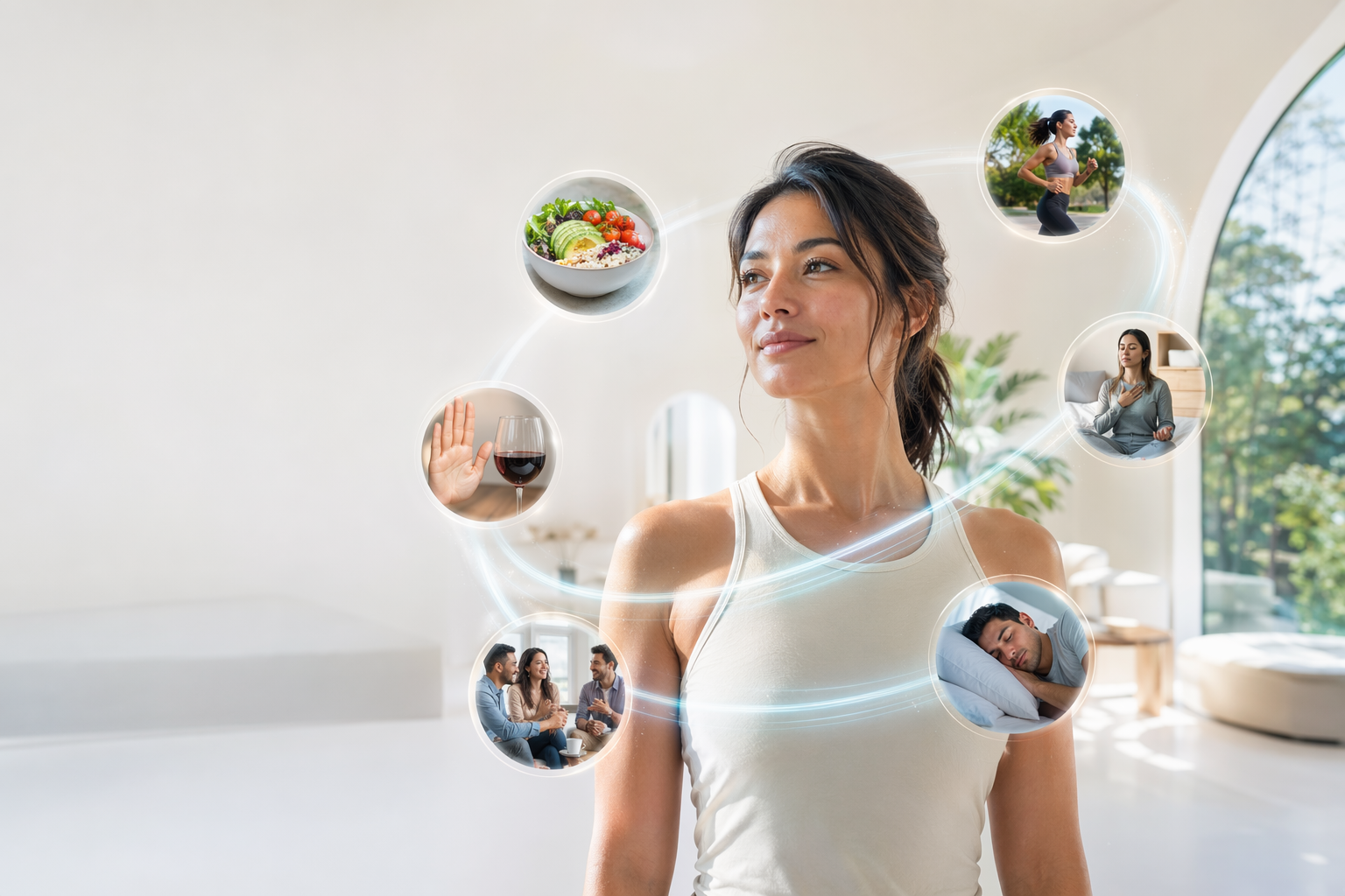The six pillars of lifestyle medicine