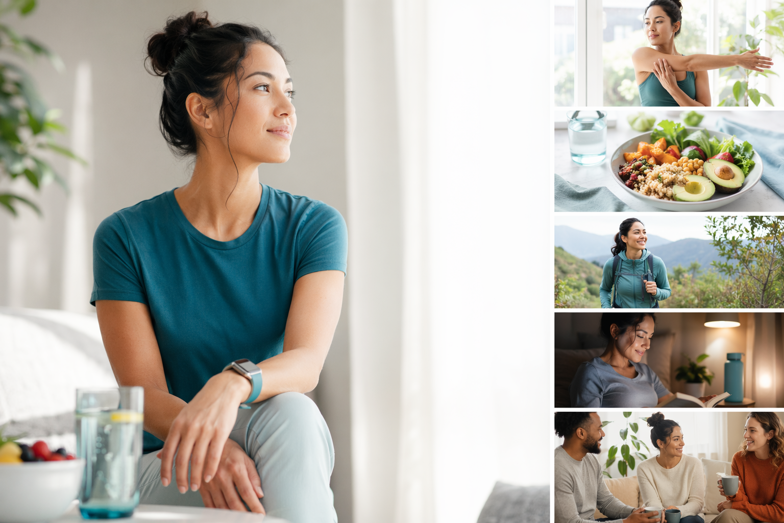 Daily life connected to biological health signals