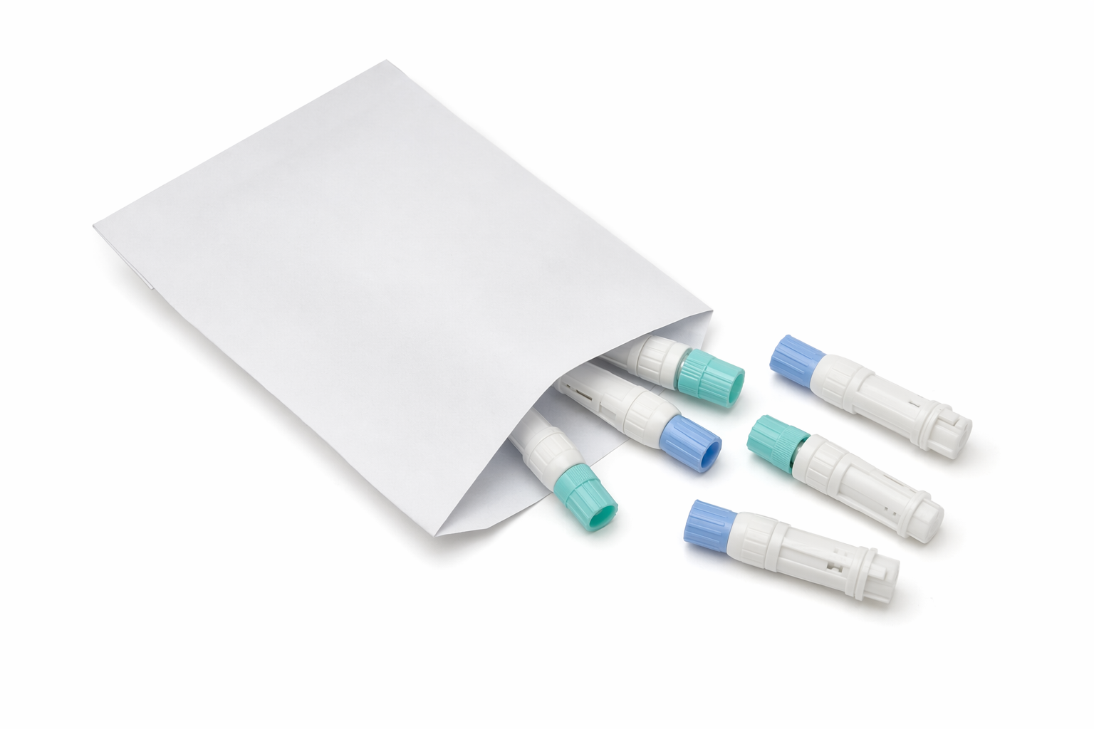 Enveloppe de lancettes
