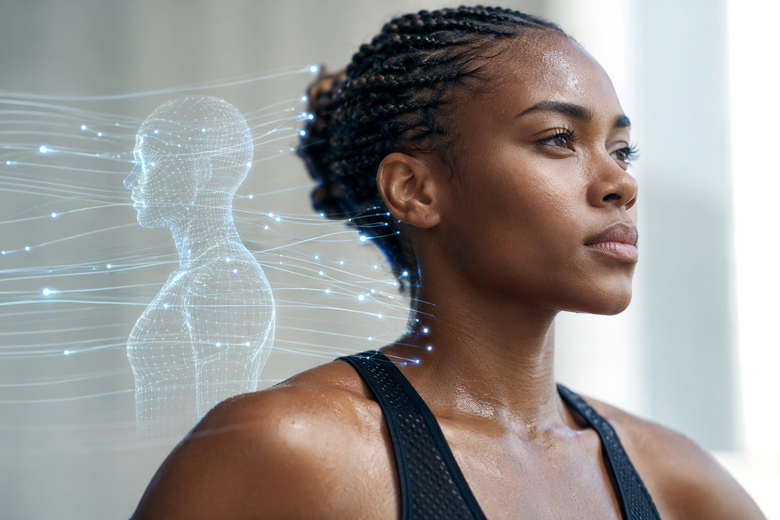 Global elite athlete portrait
